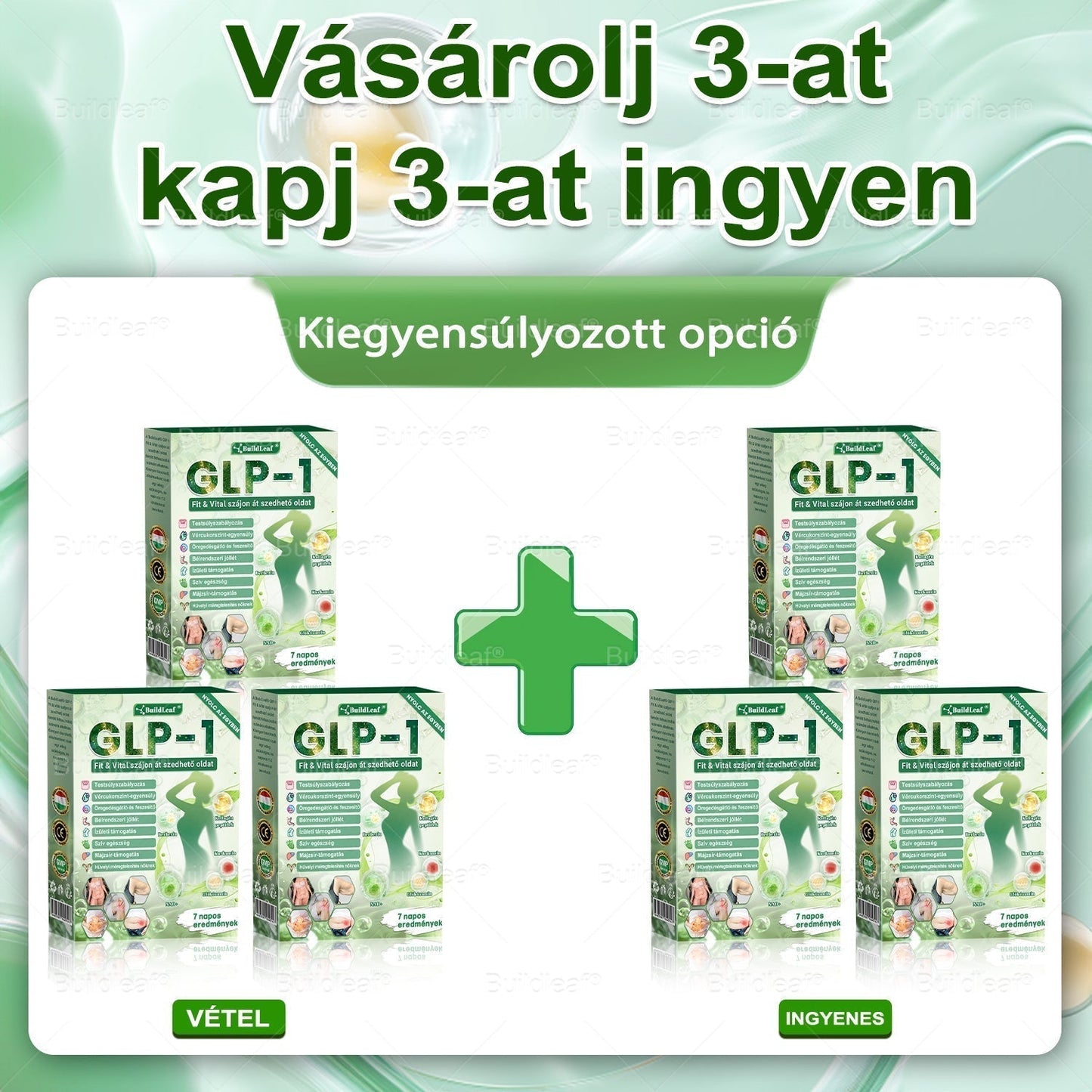 🌱BuildLeaf® Berberine GLP-1 Pro Súlycsökkentő Szájon át szedhető oldat segíthet a makacs súlytöbblet, anyagcsere- és energiaproblémák kezelésében, támogatva a jobb közérzetet és vitalitást