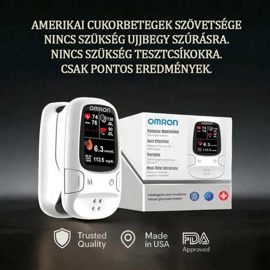 👩‍⚕️A gyógyszertár ajánlása丨Omron™ 11in1 nem invazív vércukormérő – Tű nélkül, zsebben hordható. 🎁Első 50 rendeléshez rózsanyaklánc ingyen❤️❤️