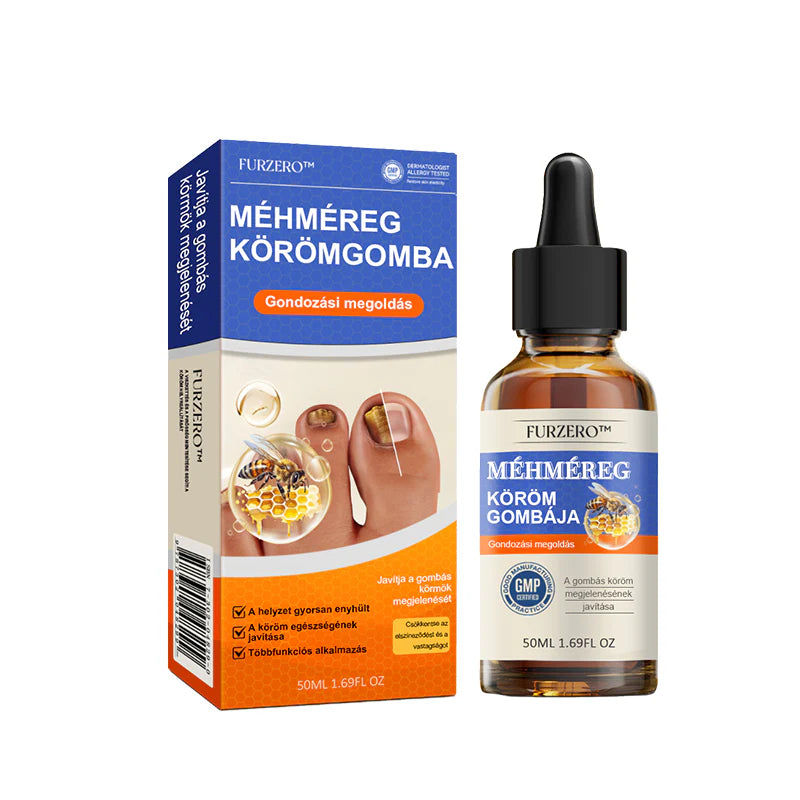 🐝Furzero™ Méhméreg Körömgomba Kezelőoldat: Teljes megoldás a körömgomba problémájára🌟👣👣（Az utánvétes fizetést）