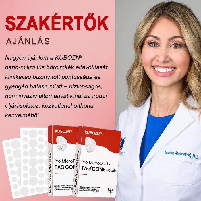 KUBOZN® Nano-mikrotűs bőrcímke-eltávolító tapaszok✨