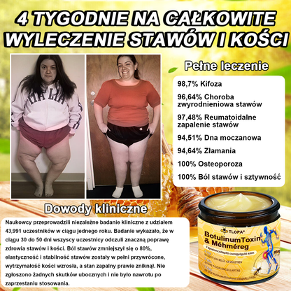 💎TLOPA® Botulinum Toxin és Méhméreg Fájdalomcsillapító Csontgyógyító Krém🐝 🔥(Kifejezetten időseknek & ortopéd szakorvosok ajánlásával)🦴