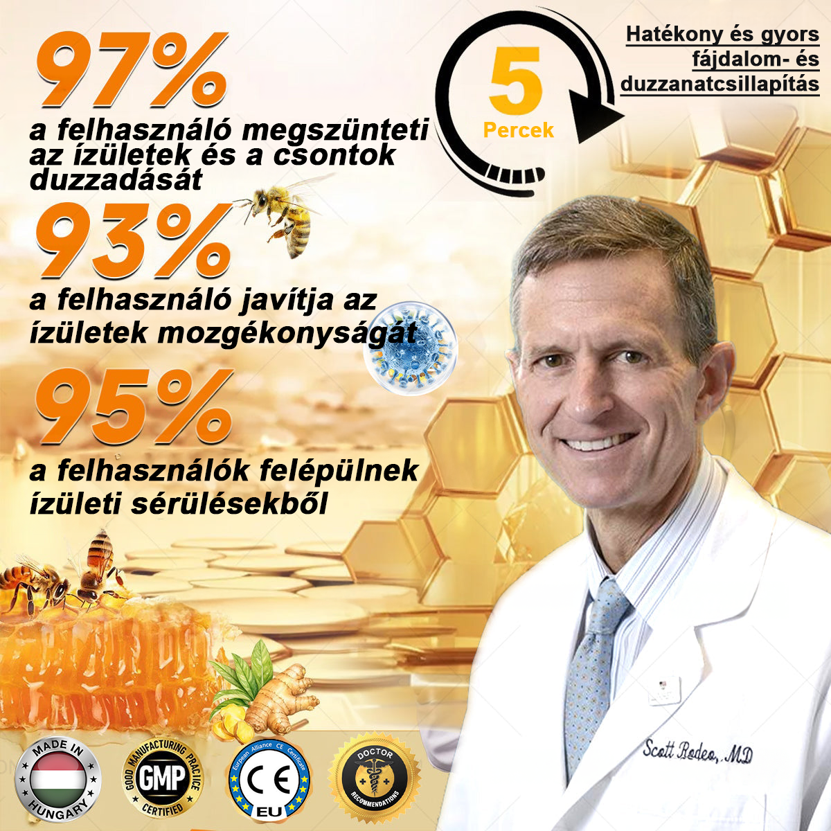 💎TLOPA® Botulinum Toxin és Méhméreg Fájdalomcsillapító Csontgyógyító Krém🐝 🔥(Kifejezetten időseknek & ortopéd szakorvosok ajánlásával)🦴