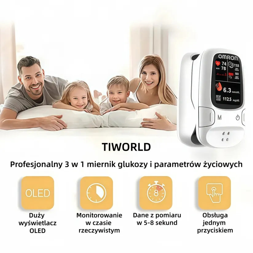 🔥Omron™ 11in1 nem invazív vércukormérő – Tű nélkül, zsebben hordható. 🎁Első 50 rendeléshez rózsanyaklánc ingyen❤️❤️