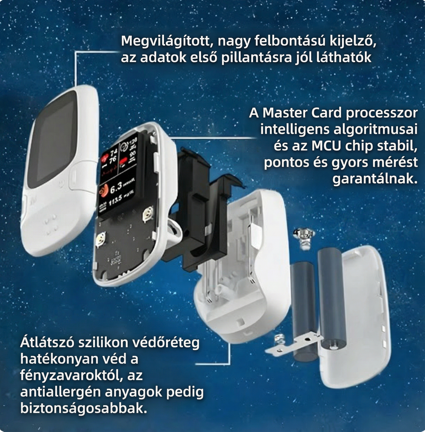 🔥Omron™ 11in1 nem invazív vércukormérő – Tű nélkül, zsebben hordható. 🎁Első 50 rendeléshez rózsanyaklánc ingyen❤️❤️