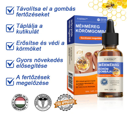 🐝Furzero™ Méhméreg Körömgomba Kezelőoldat: Teljes megoldás a körömgomba problémájára🌟👣👣（Az utánvétes fizetést）