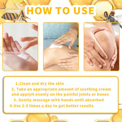 💎TLOPA® Botulinum Toxin és Méhméreg Fájdalomcsillapító Csontgyógyító Krém🐝 🔥(Kifejezetten időseknek & ortopéd szakorvosok ajánlásával)🦴